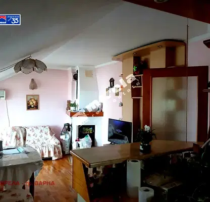 Снимка 3 — Тристаен апартамент с два балкона в Погреби, Варна