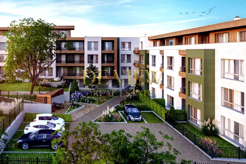 Four-room apartment with sea view in Vinitsa, Varna