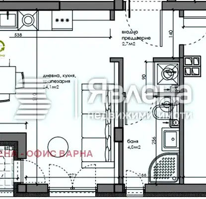 Photo 2 — 2-bedroom apartment in Varna, Vins-Cherven Ploshtad