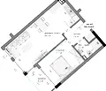 Снимка 2 — Двустаен апартамент с паркомясто във Владислав Варненчик, Варна