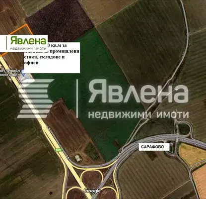 Снимка 4 — Парцел в Бургас, Промишлена зона - Север