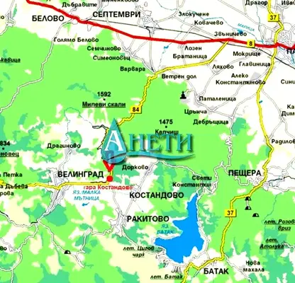 Снимка 2 — Парцел в Пазарджик, Костандово
