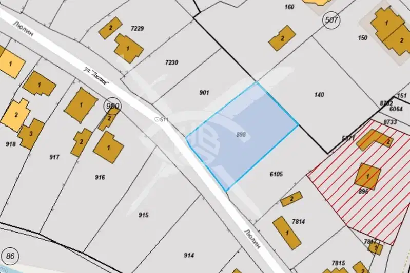 Plot in област София, Kostinbrod