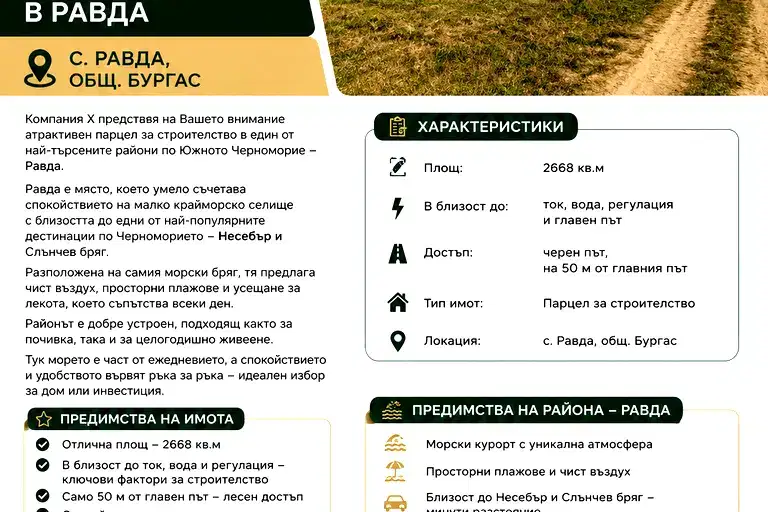 Plot in Oblast Burgas, Nesebyr
