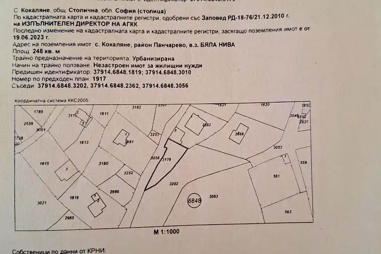Plot in Kokalyane