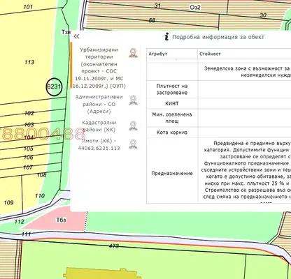 Снимка 3 — Парцел в с. Лозен