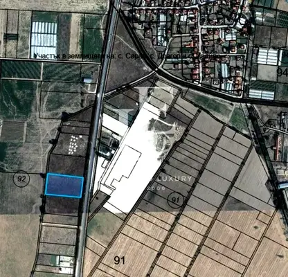 Снимка 2 — Парцел в Пазарджик, с. Сарая