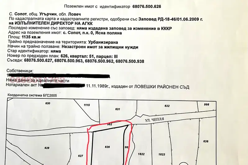 Plot in Oblast Lovech, Sopot