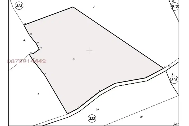 Plot in област София, Vakarel