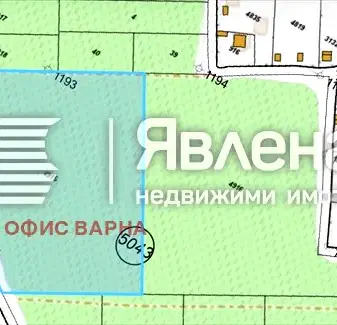 Снимка 3 — Парцел във Варна, м-т Боровец - юг