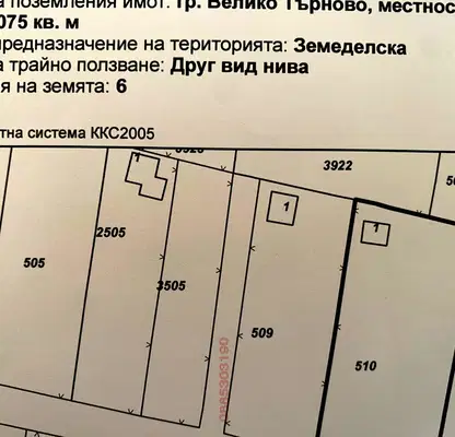 Снимка 2 — Парцел във Велико Търново, м-т Козлуджа