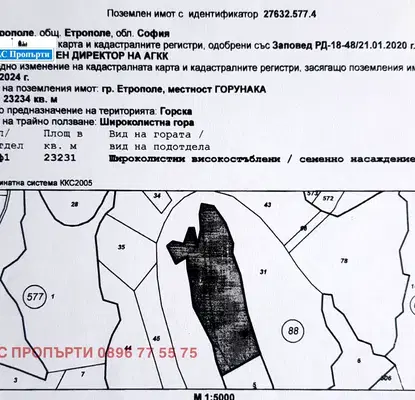 Photo 3 — Agricultural Land in област София, Etropole