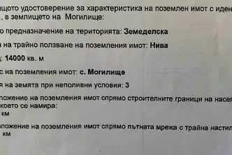 Земеделски имот в Добрич, Каварна