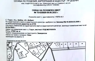 Земеделски имот в Добрич, Шабла