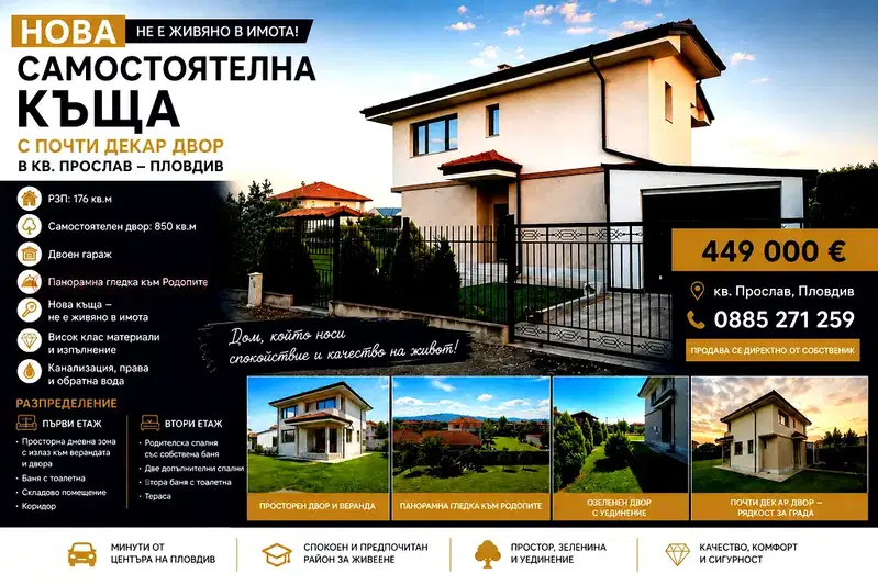 Къща в Пловдив, Западен
