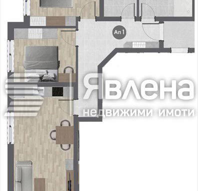 Снимка 2 — Тристаен апартамент в Благоевград, Баларбаши