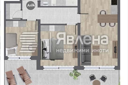 Тристаен апартамент в Благоевград, Баларбаши