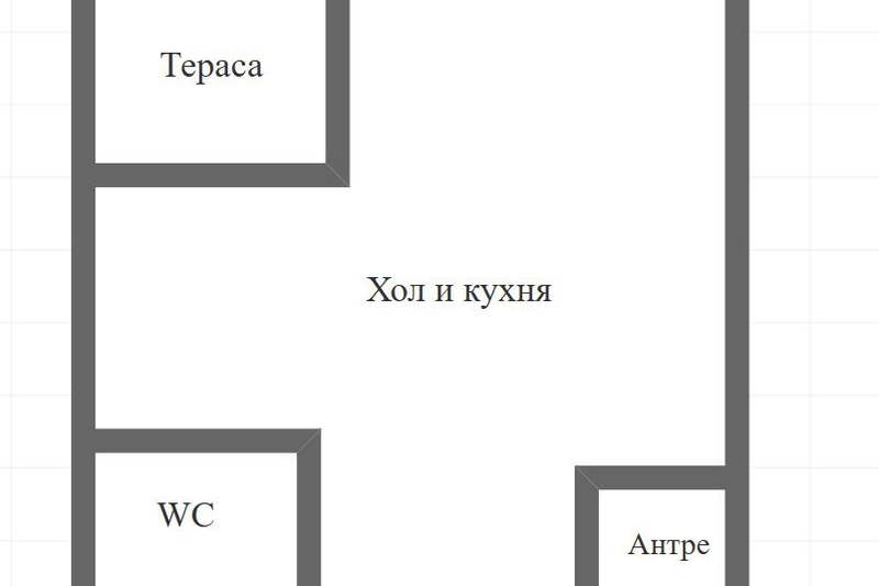 Едностаен апартамент с двор в Крайморие, Бургас