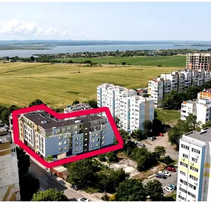 Снимка 4 — Двустаен апартамент в Меден рудник - зона В, Бургас с асансьор