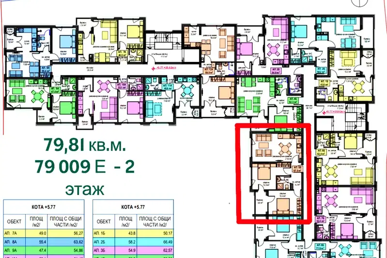 3-bedroom apartment in Burgas, Meden Rudnik - Zona V