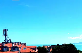 Двустаен апартамент в Сарафово с морска панорама