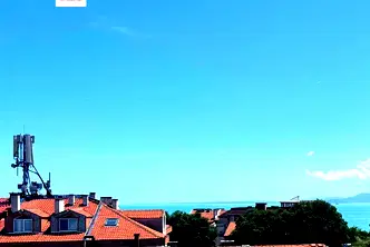 Двустаен апартамент в Сарафово с морска панорама
