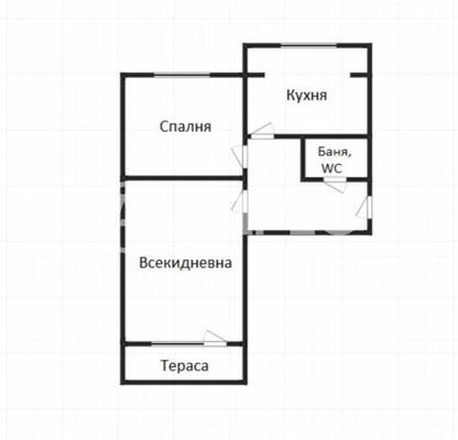 Снимка 4 — Двустаен апартамент с тераса в Славейков, Бургас