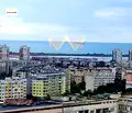 Снимка 2 — Тристаен апартамент с панорамна морска гледка в Славейков, Бургас