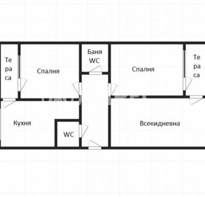 Снимка 5 — Тристаен апартамент в Славейков, Бургас с две тераси