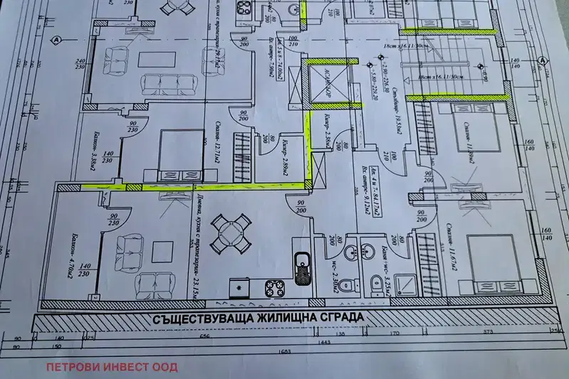 Тристаен апартамент в Добрич, Свети Георги