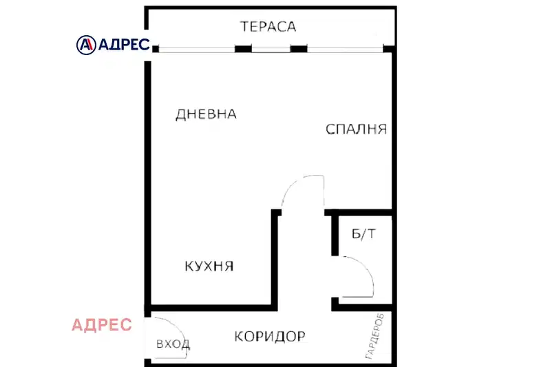 1-bedroom apartment in Sv.Sv. Konstantin I Elena