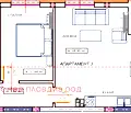 Снимка 2 — Двустаен апартамент в Коматево, Пловдив с тераса