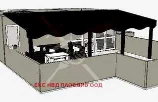 Двустаен апартамент 124 кв.м. в Пловдив, Коматевско шосе
