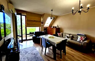 Двустаен апартамент в Кършияка с тераса в Марица Гардънс
