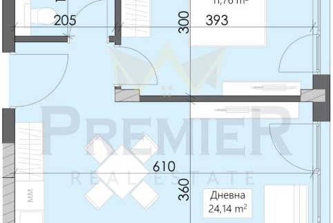 2-bedroom apartment in Plovdiv, Kyrshiyaka