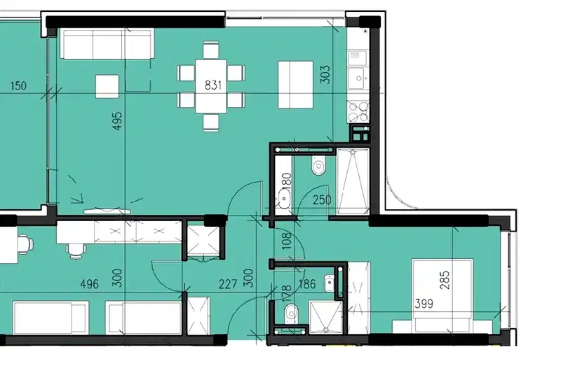3-bedroom apartment in Plovdiv, Kyrshiyaka