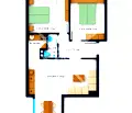 Снимка 4 — Тристаен апартамент в Кършияка, Пловдив на 5-ти етаж