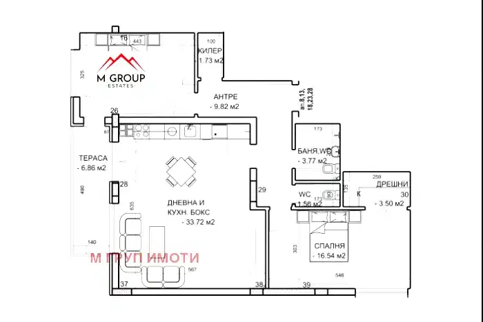 3-bedroom apartment in Plovdiv, Mladejki Hylm