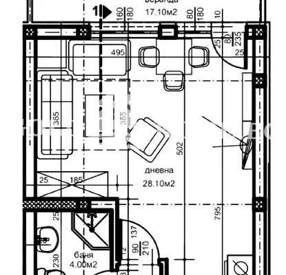 Photo 2 — 1-bedroom apartment in Plovdiv, Ostromila