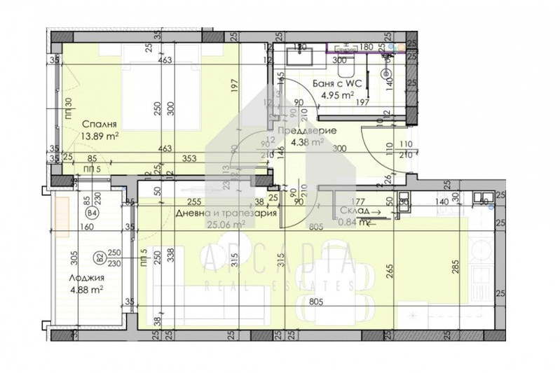 2-bedroom apartment in Plovdiv, Ostromila