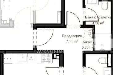 3-bedroom apartment in Plovdiv, Ostromila