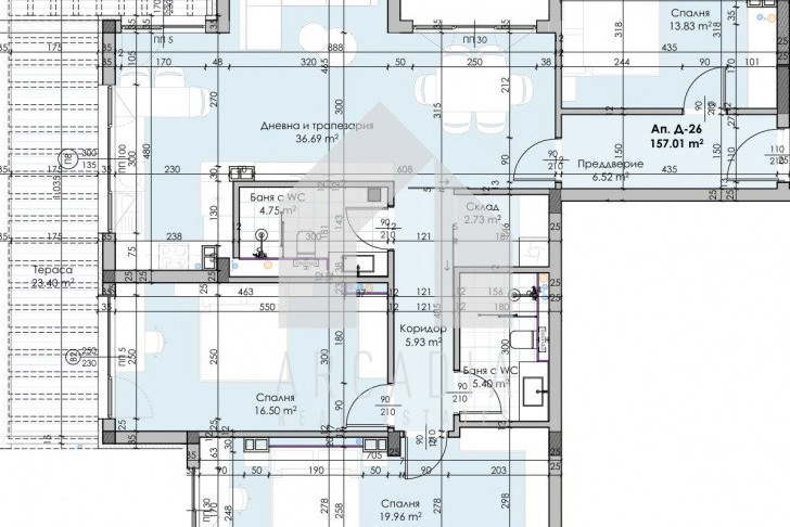 4-bedroom apartment in Plovdiv, Ostromila