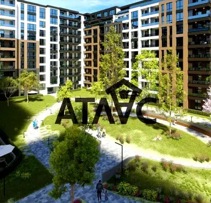 Снимка 2 — Двустаен апартамент в Тракия, Пловдив с тераса