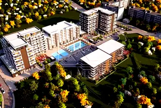 Тристаен апартамент в Тракия с басейн и асансьор