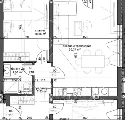 Photo 2 — 3-bedroom apartment in Plovdiv, Trakiya