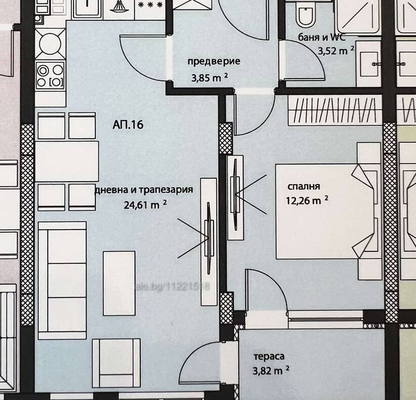 Photo 4 — 2-bedroom apartment in Plovdiv, Zapaden