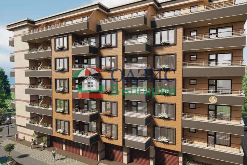 2-bedroom apartment in Oblast Burgas, Pomorie