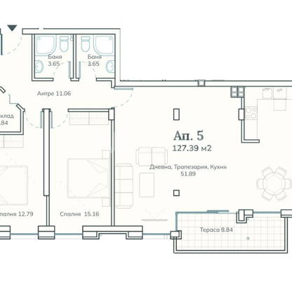 Photo 3 — 3-bedroom apartment in Bistrica