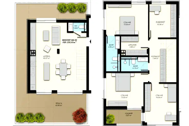 4-bedroom apartment in Bistrica
