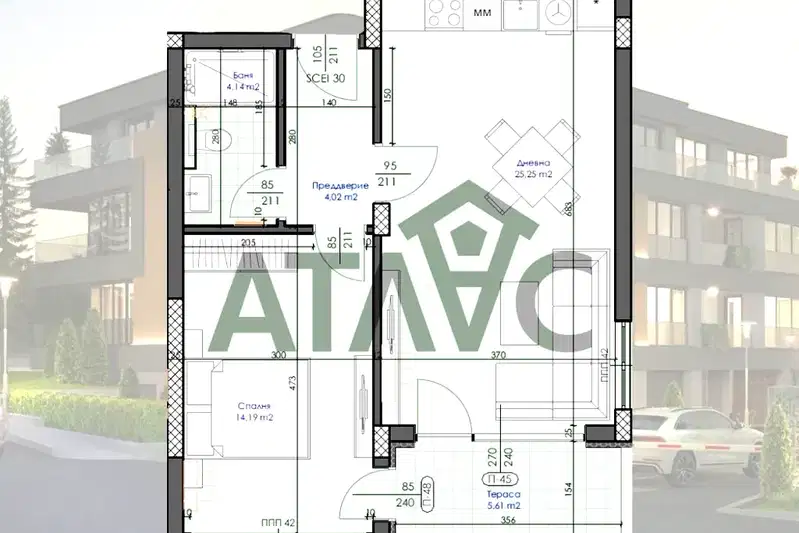 2-bedroom apartment in Oblast Plovdiv, Markovo